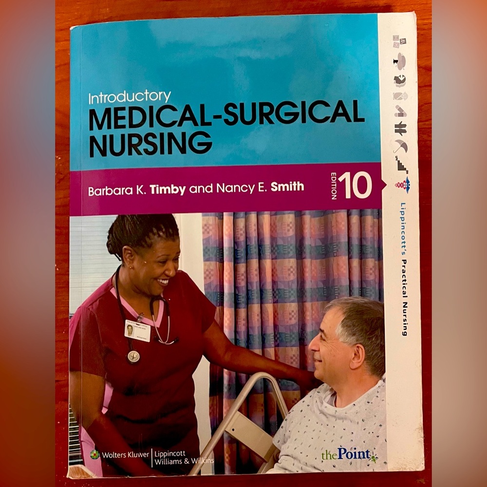 📚textbook. Medical surgical nursing